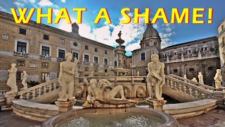 The true story behind Fountain of Shame Tour of Palermo Sicily Mustsee places in Palermo [upl. by Htedirem317]