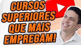 CURSOS SUPERIORES QUE MAIS EMPREGAM [upl. by Seniag320]