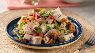 Ceviche de chicharrón  kiwilimón recetas [upl. by Griffie142]