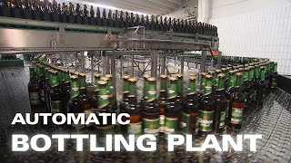 automatic bottling plant  Highspeed Filling  Machines and Industry [upl. by Ignatzia218]