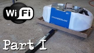 How to install a Chamberlain Garage Door Opener  PART 1 [upl. by Acire92]