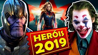 8 FILMES DE SUPERHERÓIS MAIS ESPERADOS DE 2019 [upl. by Akitahs]