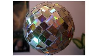 Disco Bola Espejada  Manualidades para todos [upl. by Eugirne536]