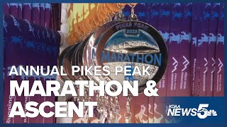 Records broken at Pikes Peak Marathon and Ascent [upl. by Chow]