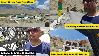 Spiti Wow Kaza Panhuch Hi Gye400 km Distance Baton Hi Baton Me Kaise Kat Gya [upl. by Manchester]