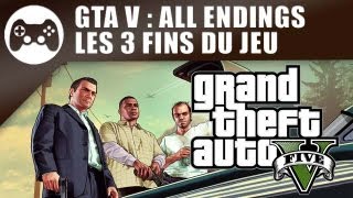 GTA V  All endings  toutes les fins [upl. by Reis]