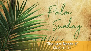 Palm Sunday March 24 2024 930 am [upl. by Selrahc]