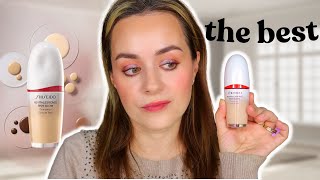 10 HOUR WEAR TEST  NEW SHISEIDO Skin Glow Foundation BEST YET [upl. by Quickman]