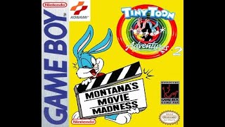 Game Boy Tiny Toon Adventures 2 Montanas Movie Madness Gameplay [upl. by Earb385]