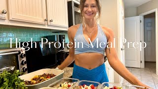 High Protein Meal Prep  Easy Nourishing  High Protein meals [upl. by Ynnel215]