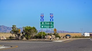 1637 Flagstaff to Phoenix I17 South in AZ [upl. by Rafaelita]