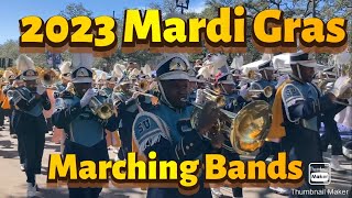 Some Of The Best Mardi Gras Marching Bands In New Orleans [upl. by Summers956]