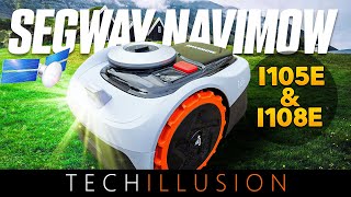 🔥The BEST PRICEPERFORMANCE robotic lawnmower with GPS in 2024🧐😱 Segway Navimow i105E amp i108E Test [upl. by Amikat]