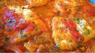 Receta de Abadejo en Salsa de Tomate Sencillo y DeliciosoReceta de Pescado abadejoensalsa [upl. by Otiragram]