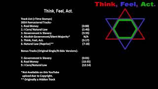 Think Feel Act Full EP  Bonus Tracks 2024 Remaster [upl. by Inger771]