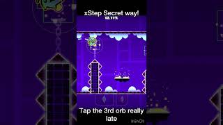 xStep Secret way in 22 geometrydash gd shorts [upl. by Maggs]