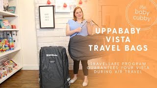 Uppa Baby Vista Travel Bag Packing your Vista [upl. by Anitsua]