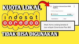 KUOTA LOKAL INDOSAT TIDAK BISA DIGUNAKAN [upl. by Soalokcin]