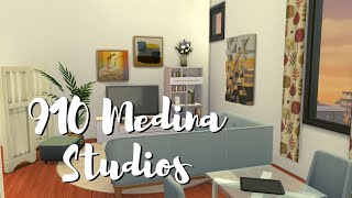 910 Medina Studios  THE SIMS 4 Timelapse [upl. by Atteinotna]