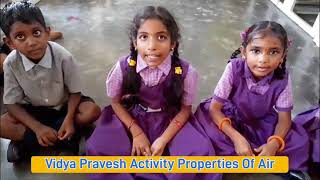 Vidya Pravesh Air properties Activity for 1st class students గాలి ధర్మాలను తెలియచేసే కృత్యం [upl. by Henriha]