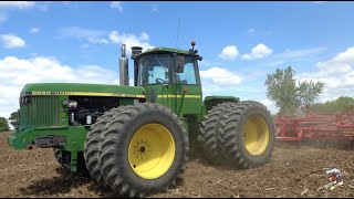 John Deere 8650 Kinze RePower Tractor [upl. by Farlee]