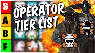 NEW Operator Tier List for Operation New Blood Y9S2 With STRIKER and SENTRY  Rainbow Six Siege [upl. by Noral316]