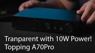 Under 5 mins TOPPING A70 Pro Review Transparent power in a affordable package [upl. by Tnattirb]