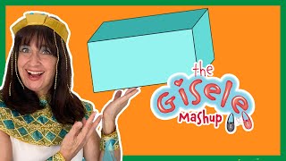 3D SHAPE  RECTANGLE PRISM  Geometry for Kids  The Gisele Mashup [upl. by Chauncey78]