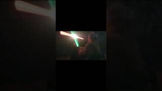 Acolyte Jedi Fight Scene😆 starwars [upl. by Lesig]