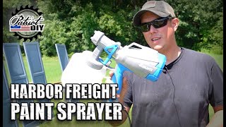 Avanti HVLP Paint Sprayer From Harbor Freight [upl. by Sergio]