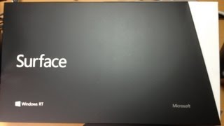 【WindowsRT】Surface RT 32GB レビュー Part1 [upl. by Seyer692]