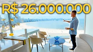 PHAROS O prédio mais amado de Balneário Camboriú com um super apartamento de R 2600000000 [upl. by Godfree]