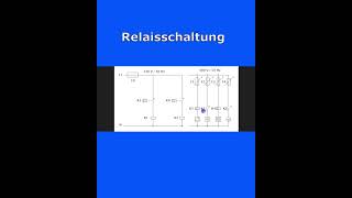 shorts elektrotechnikbasis123 relais relaisschaltung schütze schütz schützschaltung gerät [upl. by Mohandis]