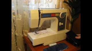 Sewing machine Швейная машина NECCHI 559 test [upl. by Iatnwahs206]