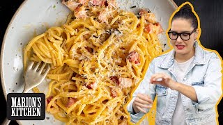 Japanese Miso Carbonara  Marions Kitchen [upl. by Dubois]