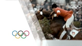 Equestrian  Pierre Jonquères dOriola  Highlights  Tokyo 1964 Olympics [upl. by Ursa58]