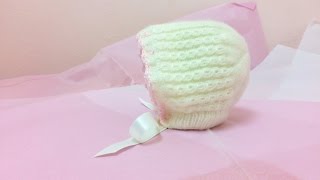 Como hacer GORRO de CROCHET para BEBÉ 👶  Recien nacido [upl. by Inej]