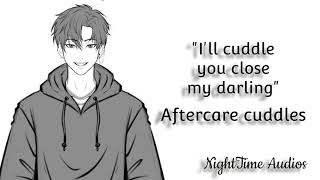 ASMR  Boyfriend Gives Aftercare Cuddles ASMR SleepAid Comfort ASMR Roleplay [upl. by Saleem]