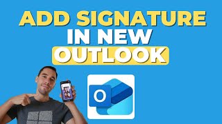 How To Add Signature In New Outlook 2024 [upl. by Piwowar]