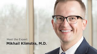 Summit Orthopedics  Meet the Expert  Mikhail Klimstra MD [upl. by Shriver]