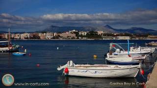 Garitsa Bay In the island of Corfu [upl. by Lehcer71]