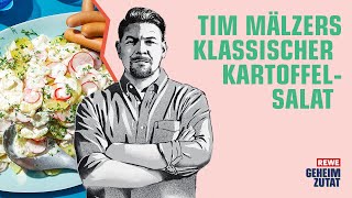 Tim Mälzers Klassischer Kartoffelsalat  REWE Deine Küche [upl. by Vergil]