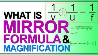 What is Mirror Formula  Magnification for Spherical Mirrors Explained  Grade10 Physics [upl. by Airogerg]