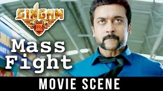 Singam 3  Best Fight Scene  Suriya  Anushka Shetty  Shruti Haasan [upl. by Kellie325]