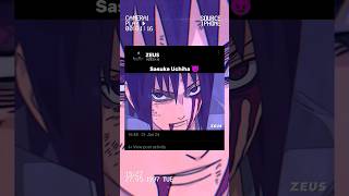 Sasuke Uchiha 😈🔥 anime naruto [upl. by Eseekram268]