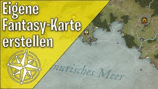 Eigene Fantasy Karte erstellen in 10 Minuten  Wonderdraft Tutorial 0 [upl. by Eelasor]