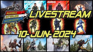 Yo Joe June Hasbro Reveals GI Joe News Audible Interlude Livestream 10JUN2024 [upl. by Dyrrej]