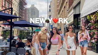 4K🇺🇸NYC Summer Walk🗽Saturday Vibes in New York City 🚕💖 Fishs Eddy amp Greenmarket  July 2024 [upl. by Ahsatan]