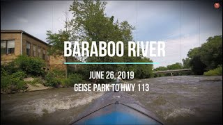 Kayaking the Baraboo River  Baraboo WI  June 2019 [upl. by Christine504]