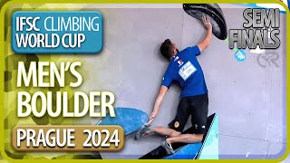 Boulder Semi Finals  Prague  Mens  2024 [upl. by Mazur]